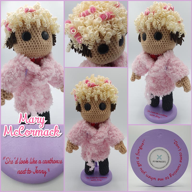 Finished character mascot